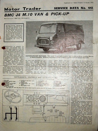 Bmc van and pick up - m.10,