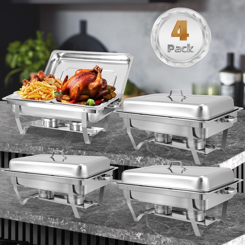 Chafing dish 8qt stainless - chafing,