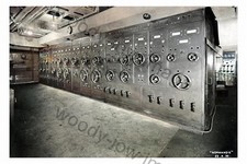puc0928 - French CGT Liner - Normandie , built 1935 - 6x4 print of Control Panel