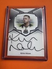 Futera Kevin Nolan On Card Autograph Limited 01/03