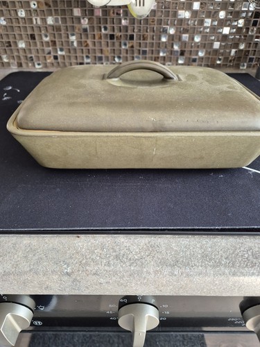 Vintage denby green serving - denby,