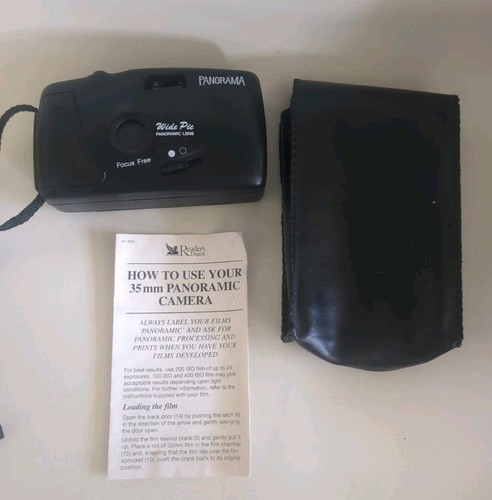 Panorama 35mm film camera with - 35mm,