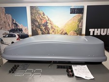 Halfords 420 grey roof box 420