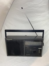 Vintage Retro Panasonic GX30 RF-1630L Portable Radio FM/MW/LW Black Working
