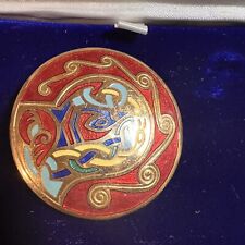 Vintage Book Of Kells Brooch