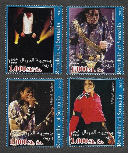 Michael jackson stamps music - stamps,