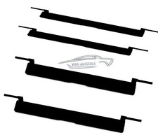 4x Roof Rail Cover Strip Roof