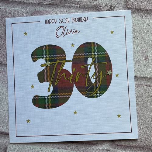 Personalised handmade birthday - personalised,