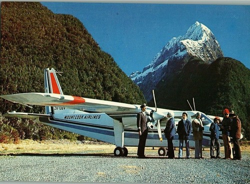 Mount cook airlines britten - mount,