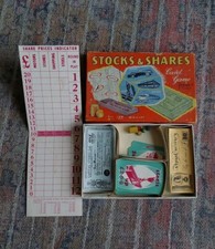 Stocks And Shares Vintage Card