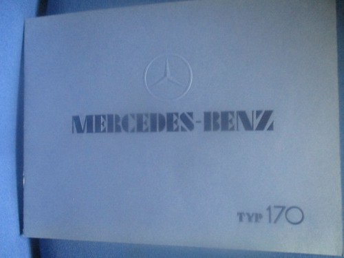 Brochure mercedes benz - brochure,