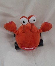 Disney Jungle Junction Orange & Red Taxi Crab Plush Official Stamped Soft Toy 
