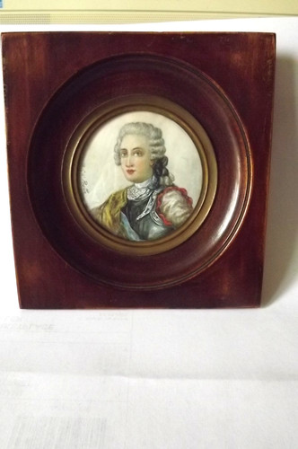 Miniature portrait king - portrait,
