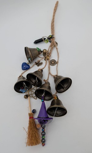 Witch bells wind bell - witch,