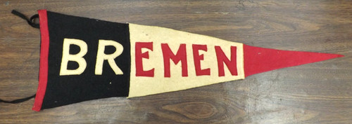 Vtg 1930s bremen - bremen, pennant
