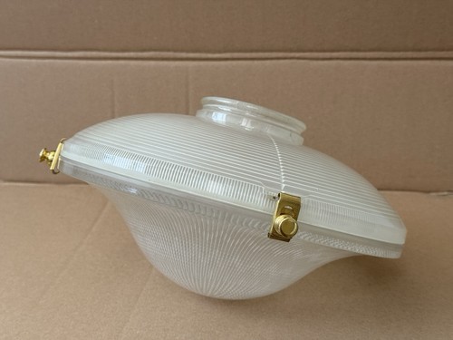 Antique two part holophane - antique,