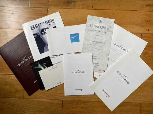 Concorde memorabilia 1980s - 1980s,