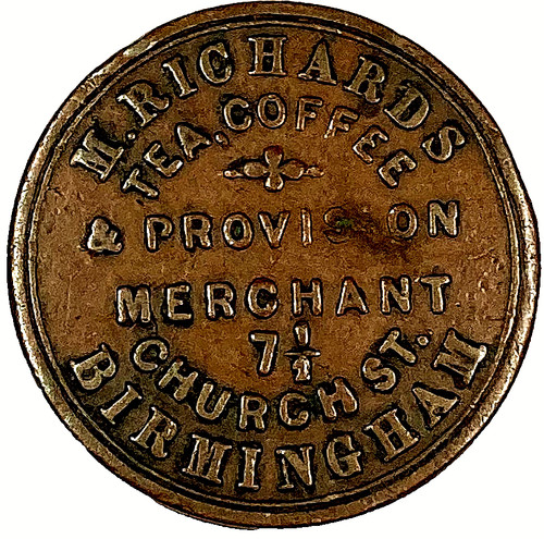 Extremely rare 1852 birmingham - rare,