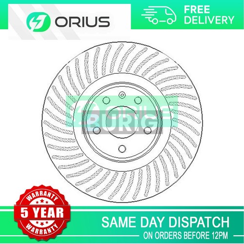 Brake disc front orius fits - brake,