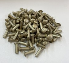 100 x Solid Aircraft Rivets, 5/32” Diameter, 1/2" Long, MS20470-AD5-8