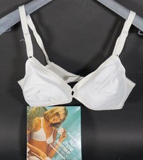 Vintage Maidenform No Show Seamless Plunge Jersey Ladies Bra White Sz. 75C Boxed