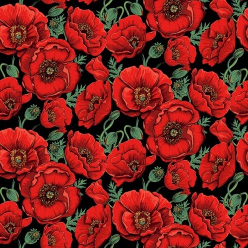 100 cotton fabric nutex poppy - 100%,