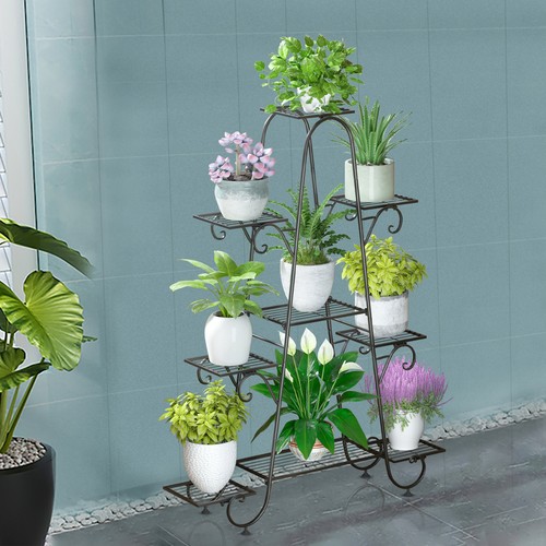 Tall metal plant - tall,