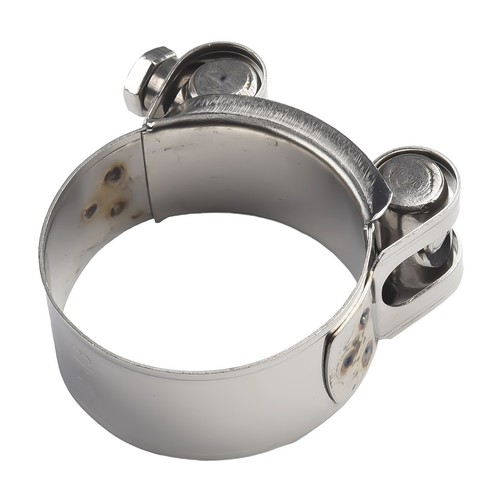 Stainless steel exhaust clamps - stainless,