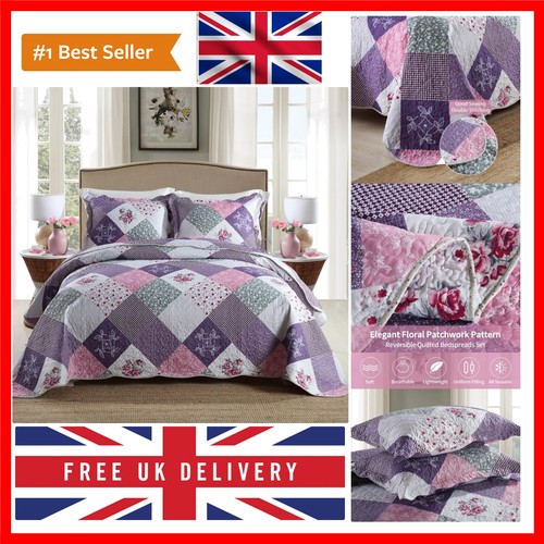 Purple bedspread superking - purple,