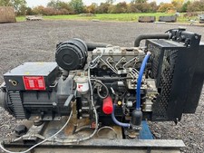 Perkins Diesel single Phase Generator 20 Kva 33 hours run only