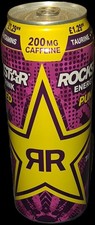 Rockstar Energy Drink Punched