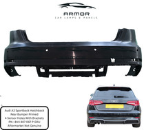 Rear Bumper Primed With