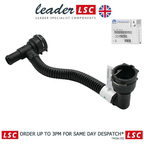 Oil cooler outlet - oil, hose