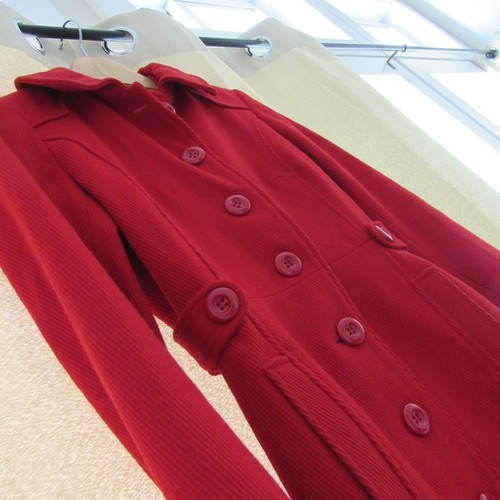 Divided red fitted sz - hm,