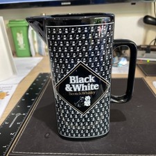 VERY RARE BLACK & WHITE SCOTCH WHISKY JUG , 300 SCOTTIE  DOGS RARE