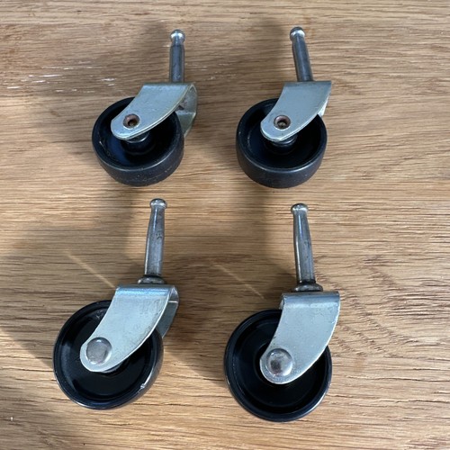 Vintage castor wheels 4 - wheels,