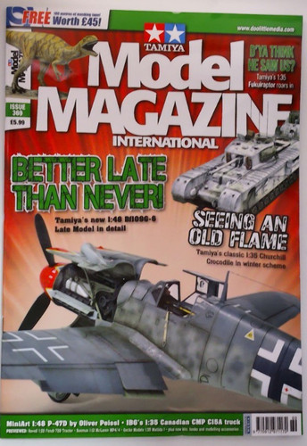 Tamiya model magazine - model,