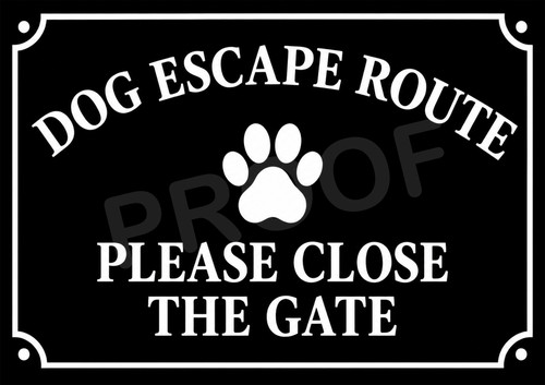 Please close the - the, dog