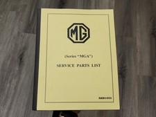 MG MGA Series 1500 Service