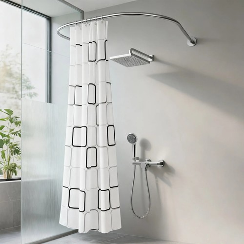 Shape shower rail - shape, with