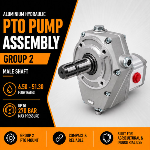 Aluminium hydraulic pto - aluminium,