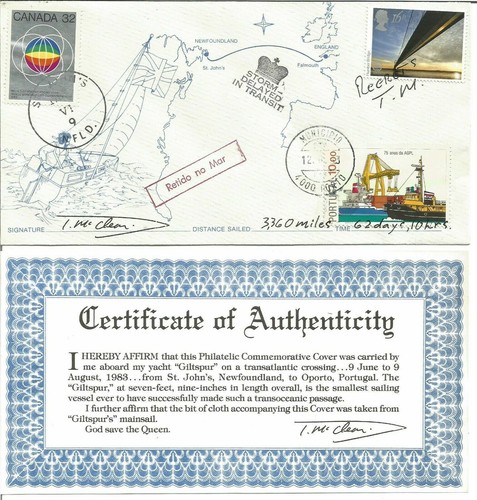 Rare tom mcclean sailing - rare,