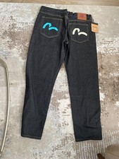 Evisu Mens Denim Jeans - Blue