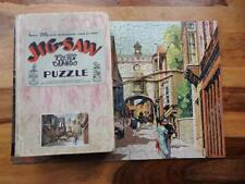 CHAD VALLEY G.W.R 1933-39 BOXED 200pc WOODEN JIGSAW PUZZLE HISTORIC TOTNES