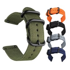 For Samsung Galaxy Watch Gear S3 Frontier /Classic Woven Nylon Watch Band Strap 