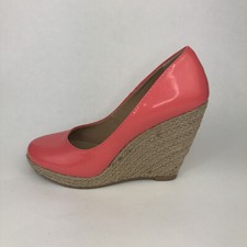 Womens ROBERTO VIANNI Casual Pink Wedge High Heel Shoes Size UK 3 EU 36