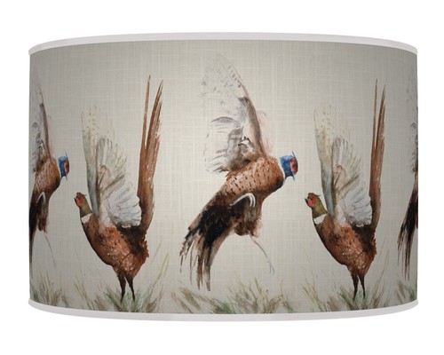 Pheasant lampshade pendant - pheasant,