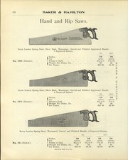 1905 PAPER AD 5 PG Disston