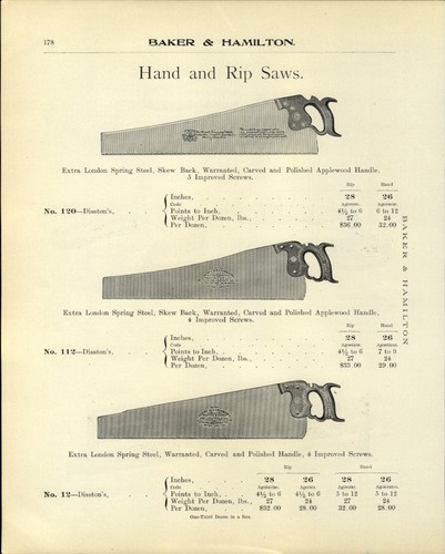 1905 paper pg disston - ad,