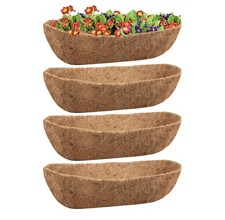 4PCS 24 Inch Natural Trough
